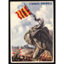 Cartolina d'epoca Prima Brigata coloniale